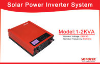 Red 1000VA 720W Solar Power Inverters with LCD Display for Office Appliances