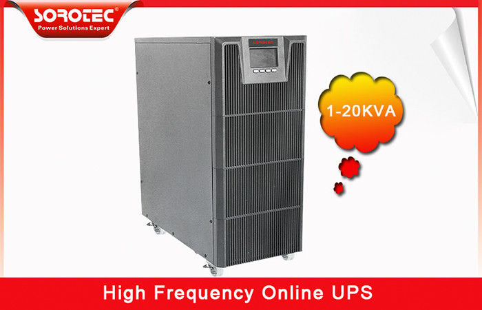 PF 0.9 HF Uninterrupted Power Supply , 1-20KVA ups computer battery backup