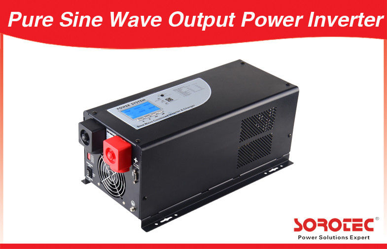LCD 230VAC Solar Power Inverters FCC 50Hz - 60Hz Sinusoidal